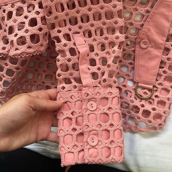 Self Portrait off the shoulder pink top - Picture 5 of 5